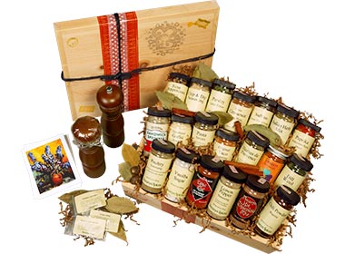Penzey's Gift Pack Two Hearts Crate