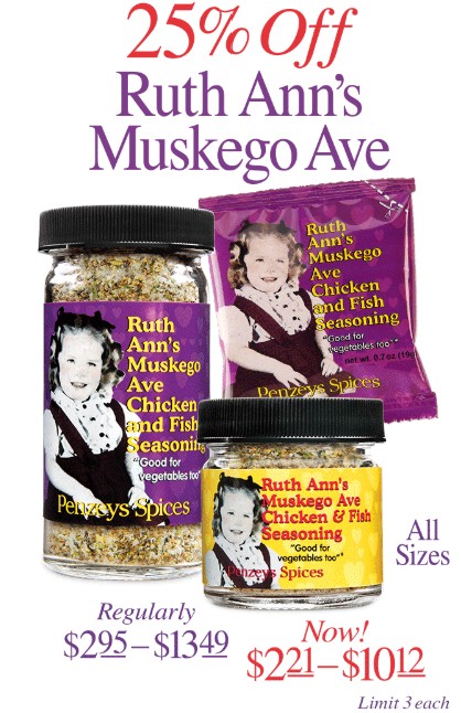 25% off Ruth Ann