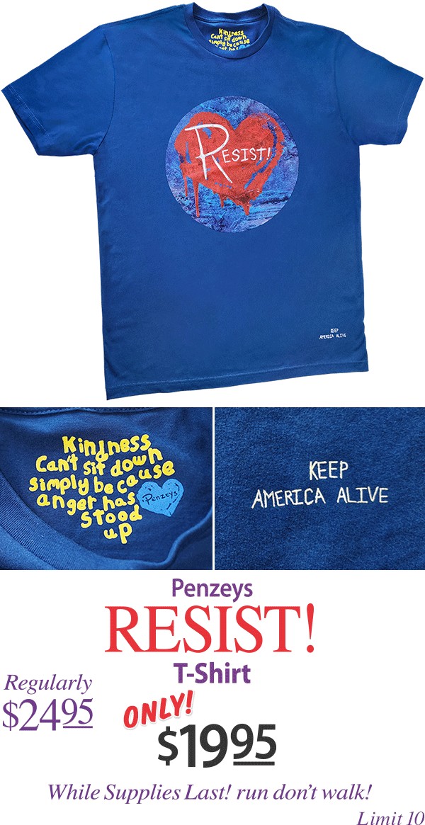 $5 off New Resist! T-Shirts