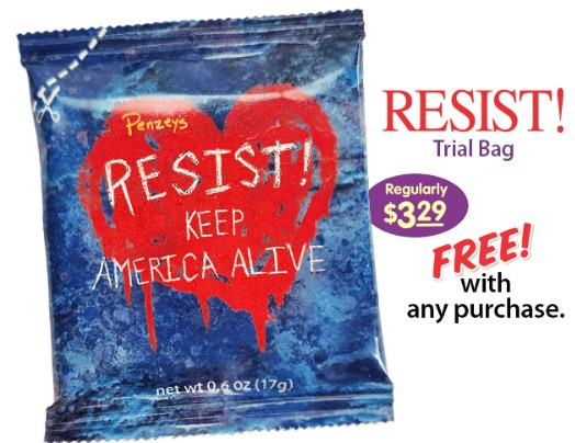 Free RESIST! with every purchase