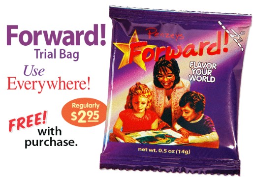 Free Forward Trial Bag with Purchase